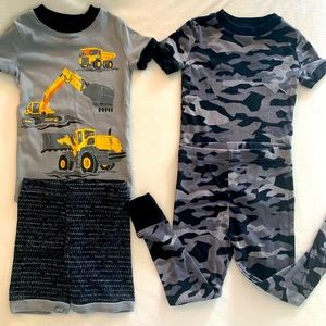 2 pairs of pajamas